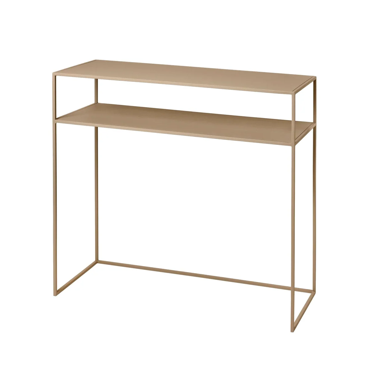 blomus FERA Sideboard, modernes Design, pulverbeschichteter Stahl, pflegeleicht — 85x35x80 cm