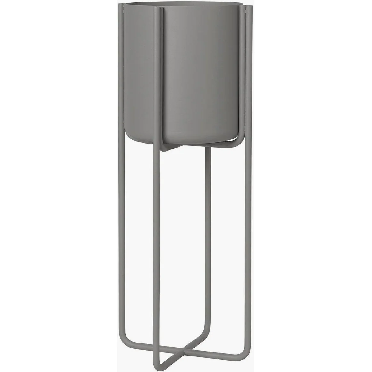 blomus KENA Übertopf mit Gestell, stilvolles Design, langlebiges Material