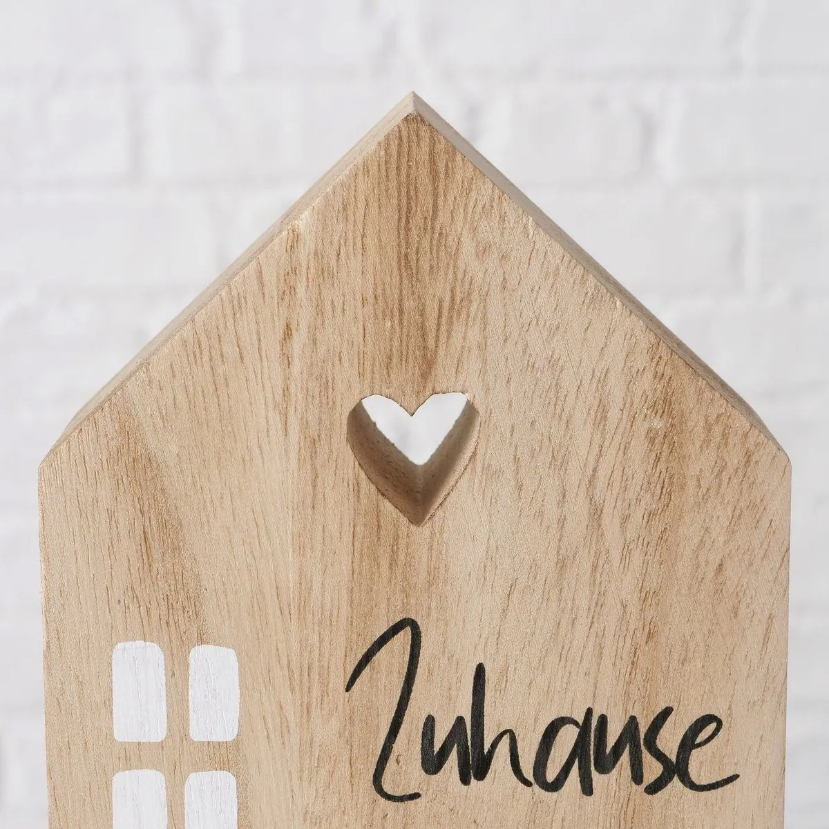 Boltze Dekofigur Mein Haus, 3-teilig, Holz, Shabby-Look 5
