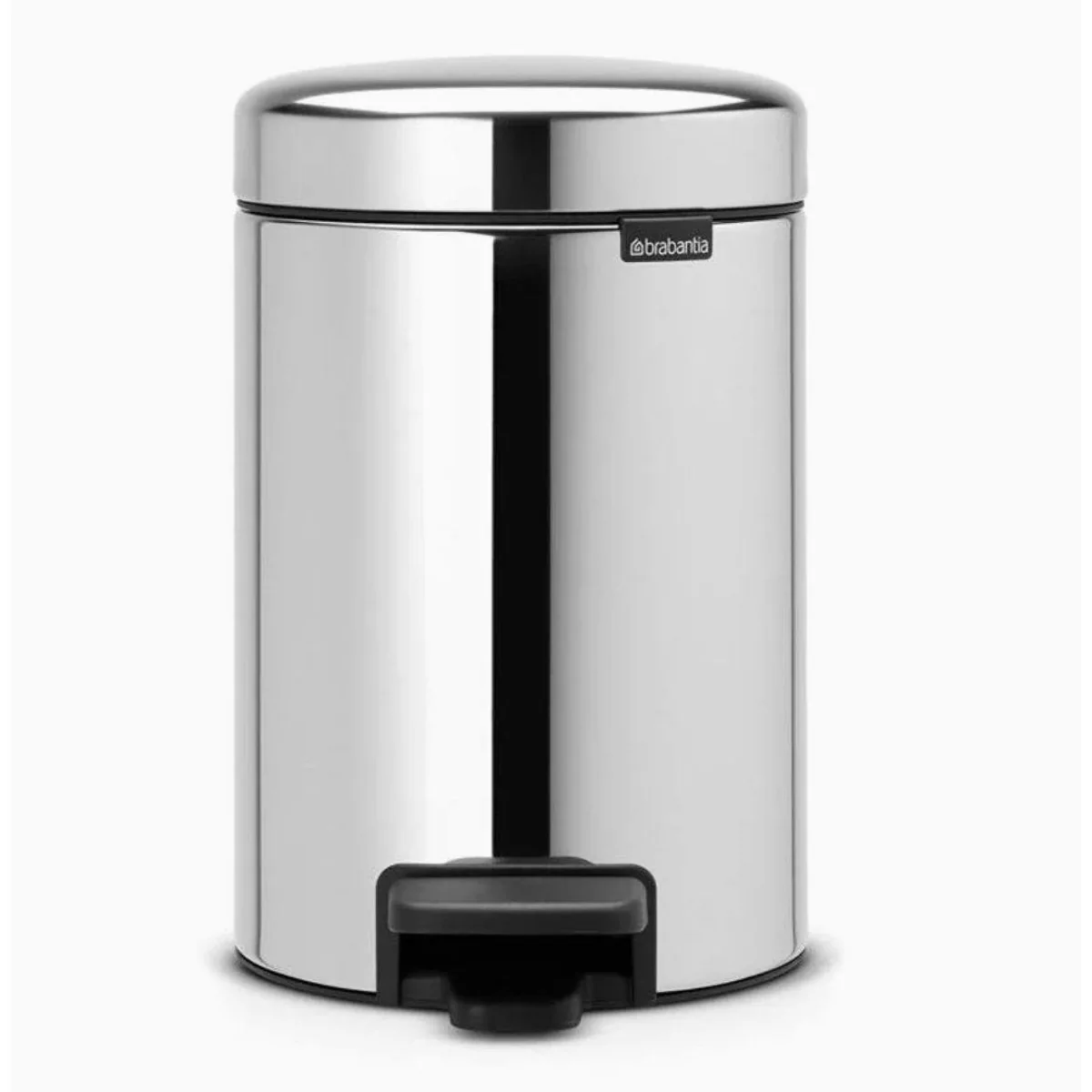 Brabantia NewIcon Mülleimer, 3 l, geruchsdicht, Soft-Close-Deckel