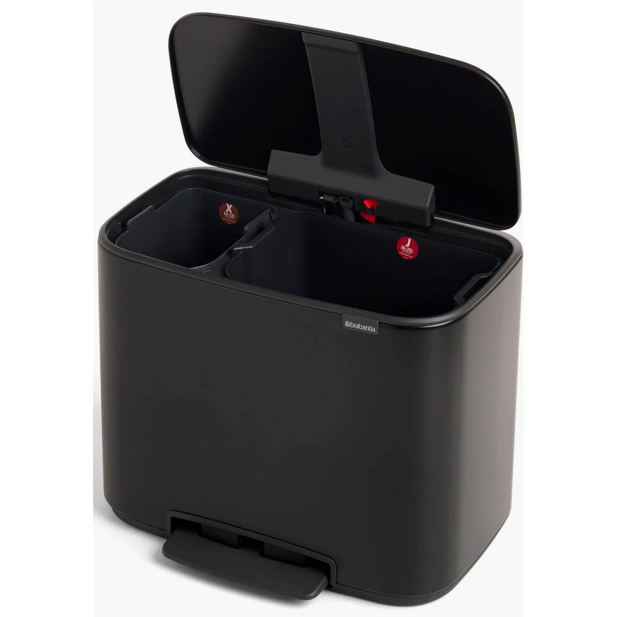 Brabantia Bo Treteimer, 23 + 11L, sanft schließend, Pedalbedienung 4