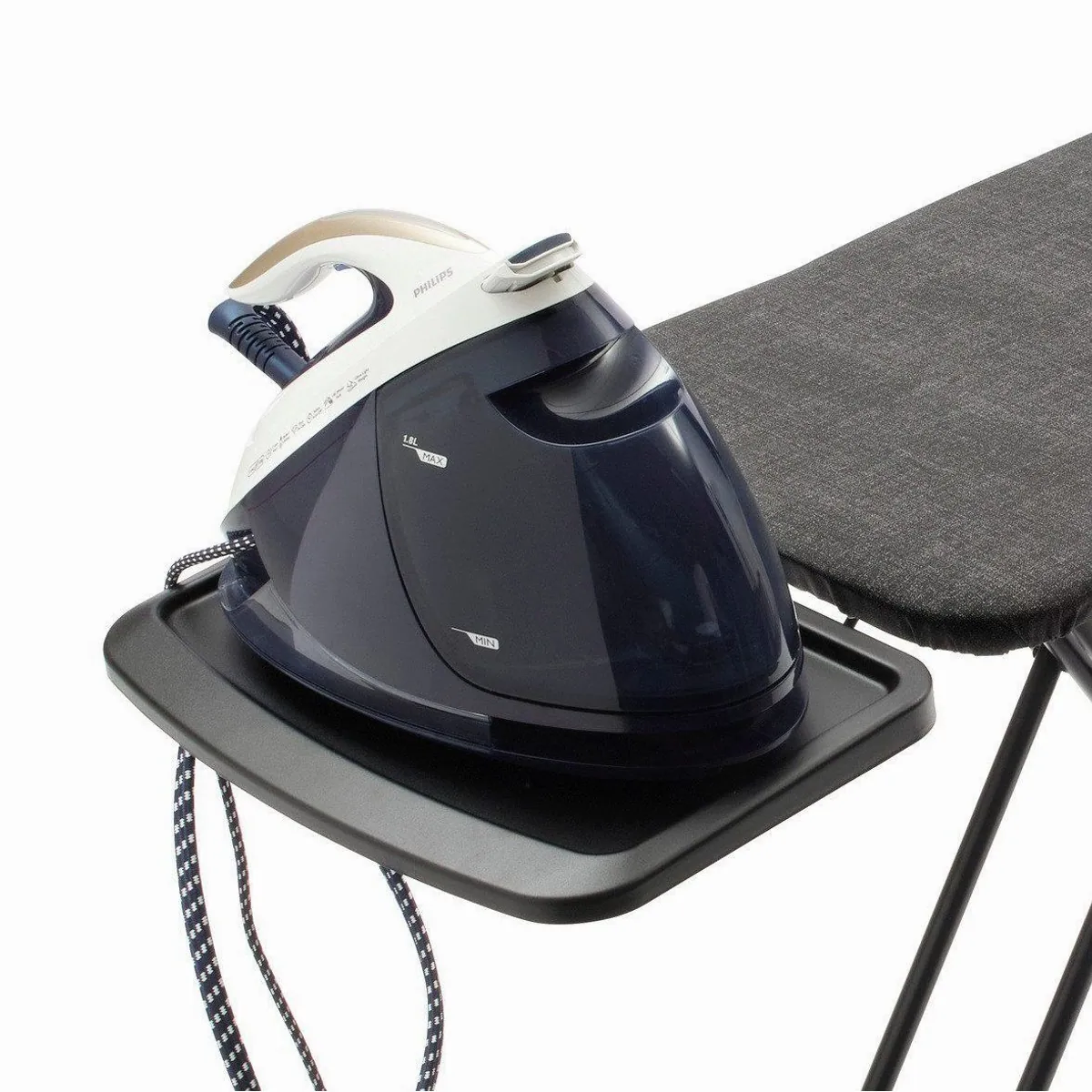 Brabantia Dampfbügelbrett C, 124 x 45 cm, stabile Ablage, Fairtrade-Zertifizierung 4