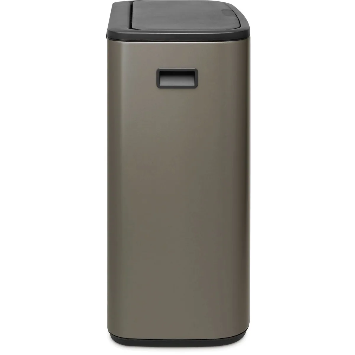 Brabantia Bo Touch Bin, 2 x 30L, Soft-Touch-Öffnungssystem, platzsparendes Design 4