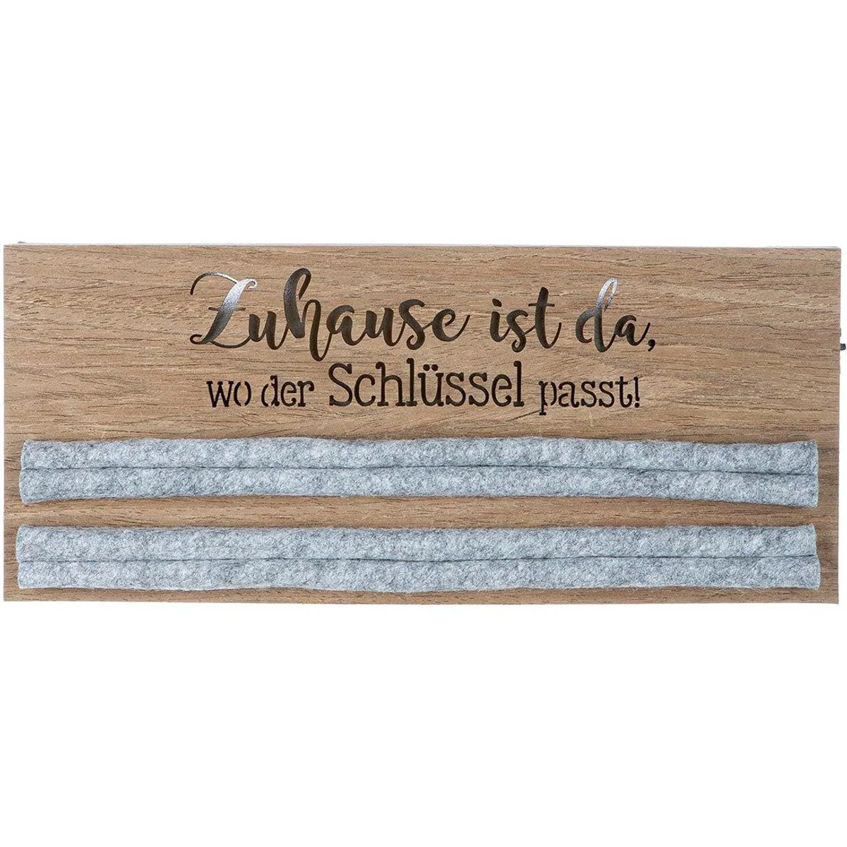 GILDE Schlüsselkasten, LED-Beleuchtung, inspirierender Spruch 2