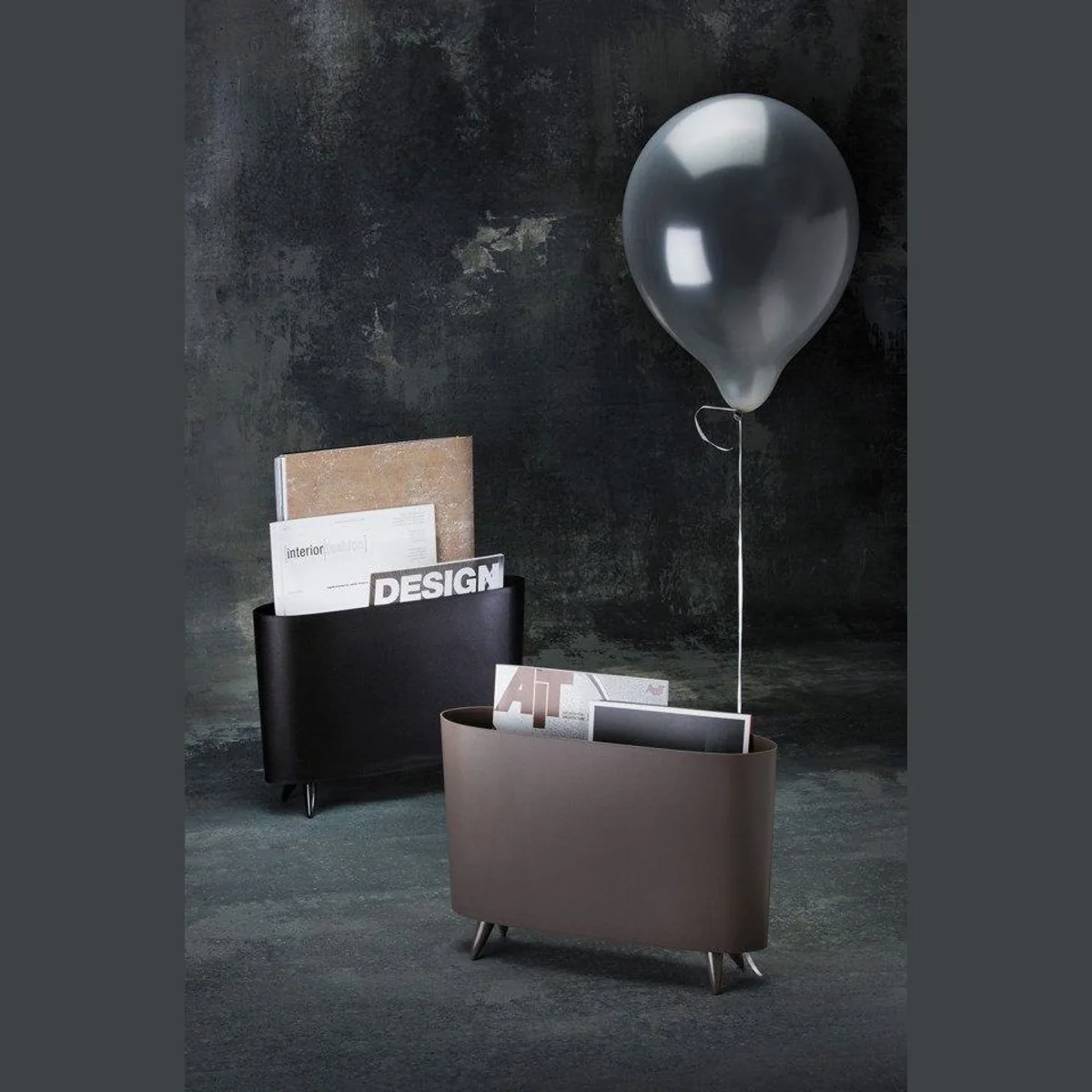 koziol MILANO Aufbewahrungsbox, elegantes Design, standfest, aus Kunststoff 2