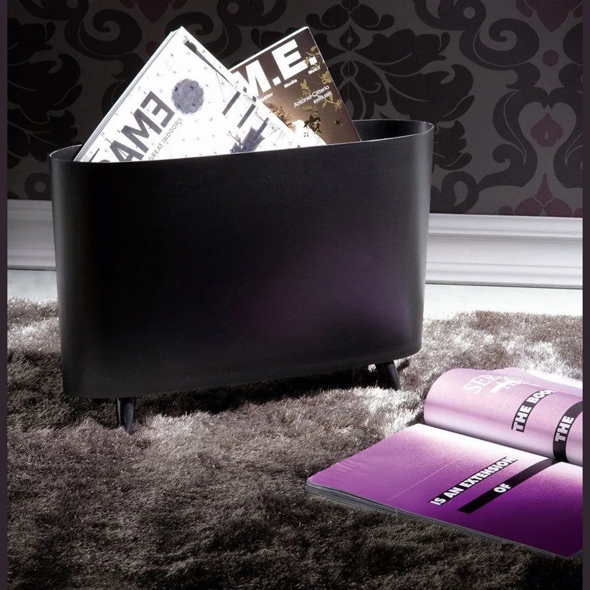 koziol MILANO Aufbewahrungsbox, elegantes Design, standfest, aus Kunststoff 4