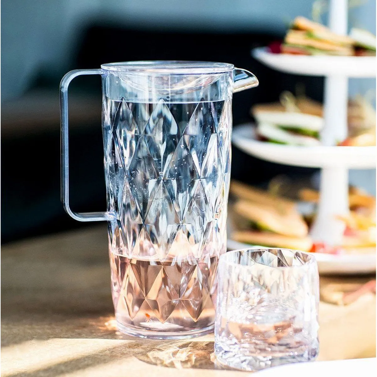 koziol Kanne CRYSTAL, 1,6 l Fassungsvermögen, spülmaschinengeeignet, modernes Design 4