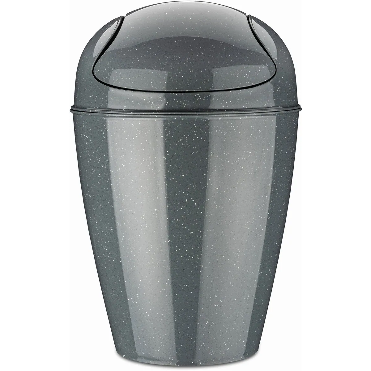 koziol DEL M Mülleimer, melaminfrei, 12 Liter, kippelfest