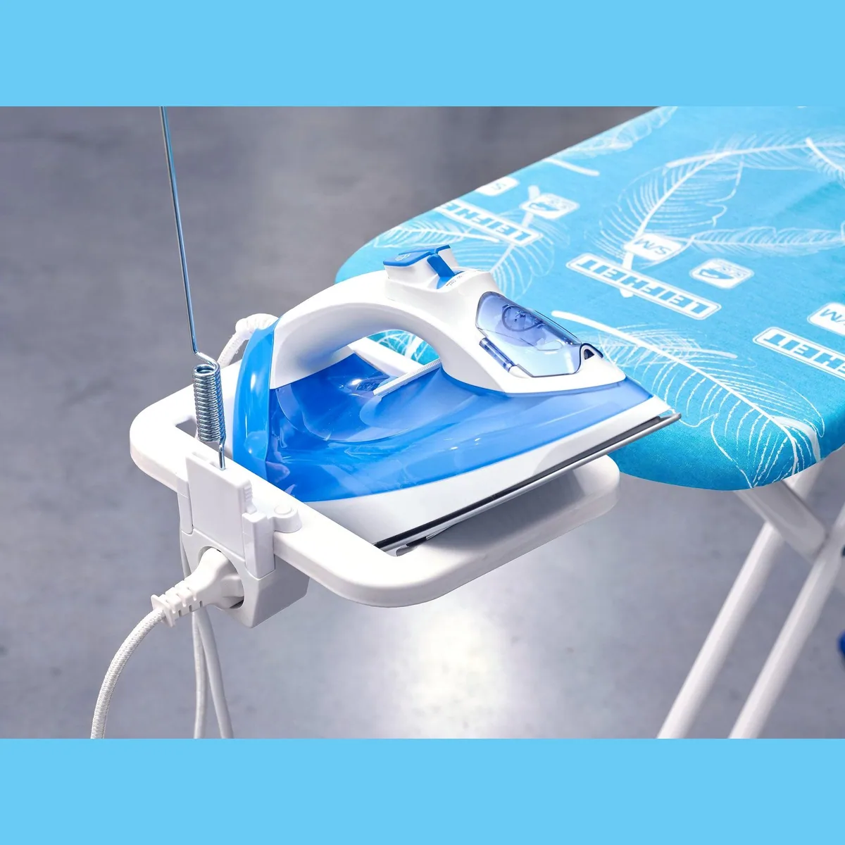 Leifheit Air Board M Solid Plus, ultraleichte Bügelfläche, höhenverstellbar 76-100 cm 5