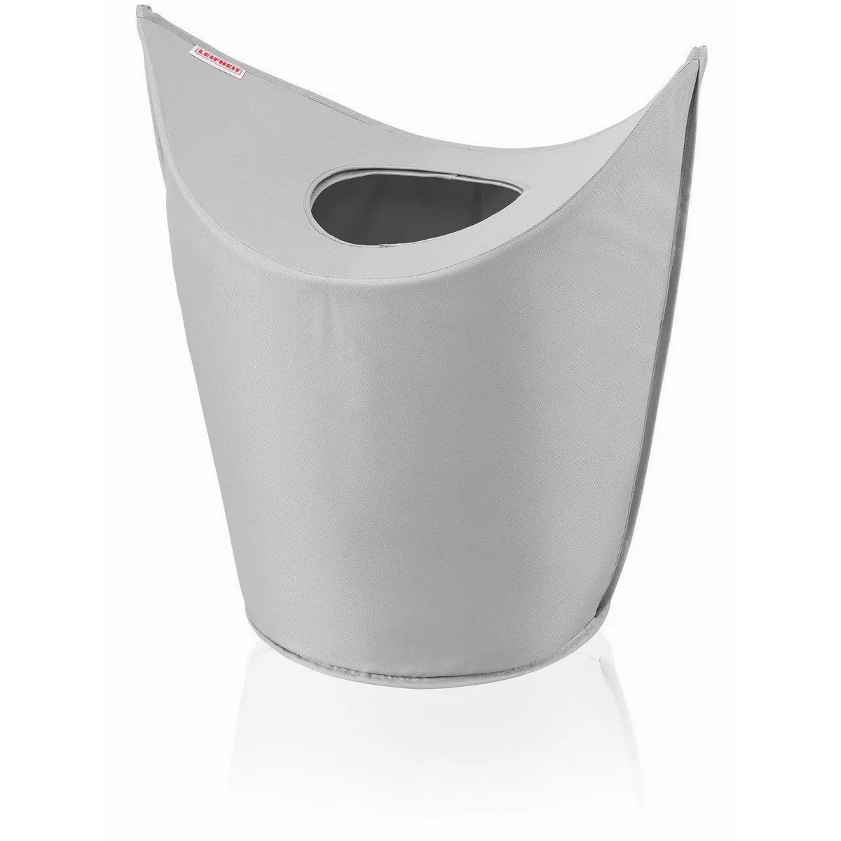 Leifheit Wäschesammler, grau, 60 Liter Volumen, abwaschbarer Stoff