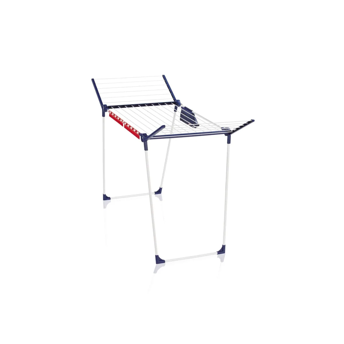 Leifheit Pegasus 180 Solid Plus Wäscheständer, 18m Trockenlänge, 105cm Flügelhöhe, stabil und platzsparend