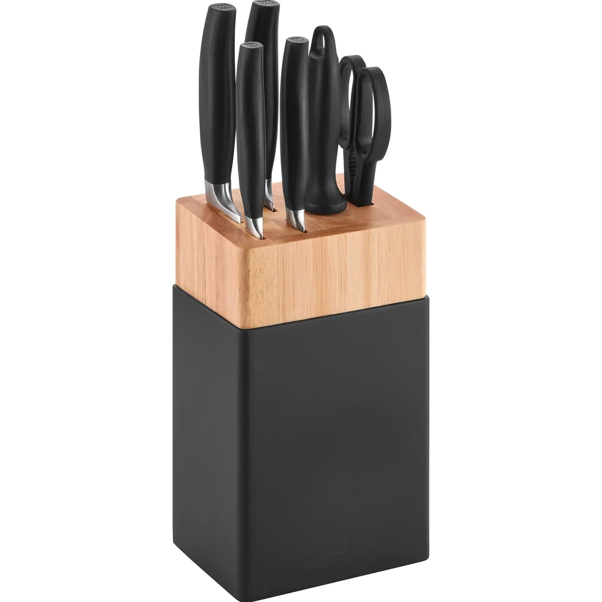 ZWILLING FIVE STAR Messerblock, 8-teilig, inklusive Schere und Wetzstahl