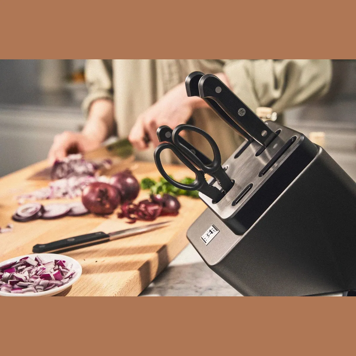 ZWILLING Gourmet Messerblock (7tlg), selbstschärfend, Made in Germany 4
